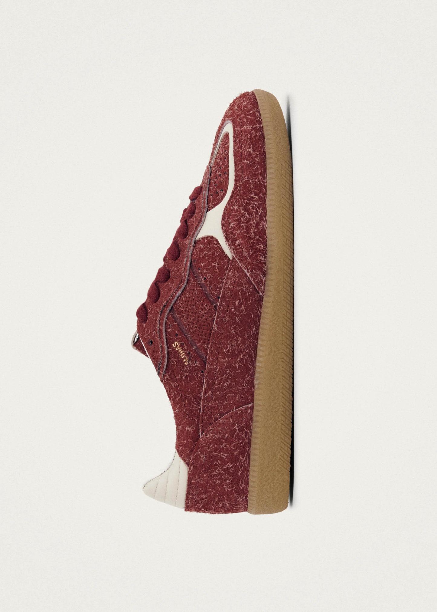 Tb.490 Rife Suede Fuzzy Sneaker in Pelle Rosse