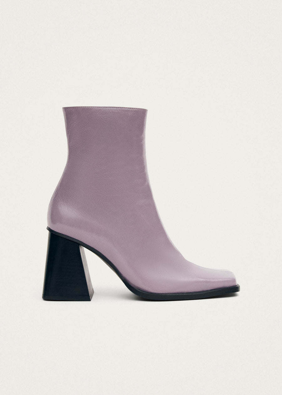 South Onix Mauve Leather Boots