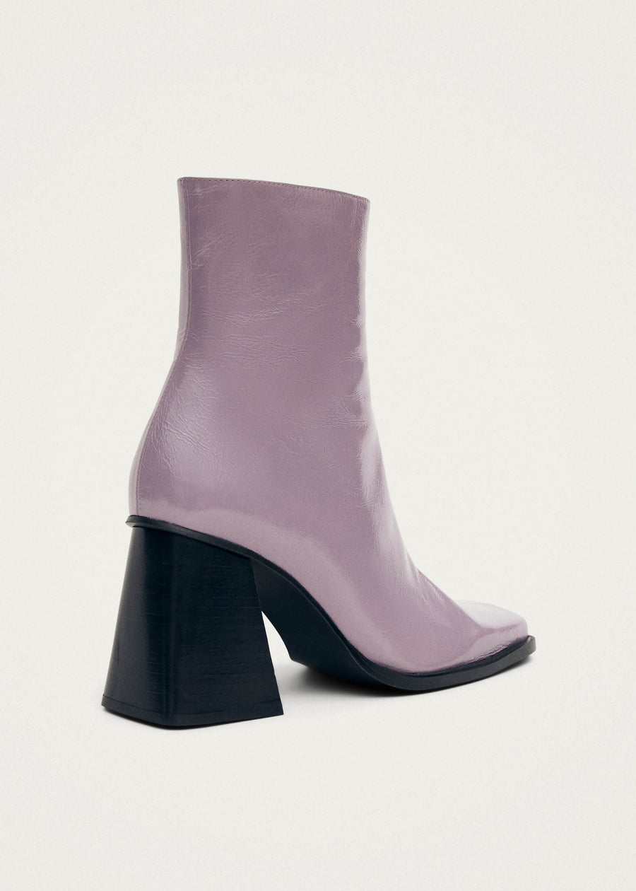 South Onix Mauve Leather Boots