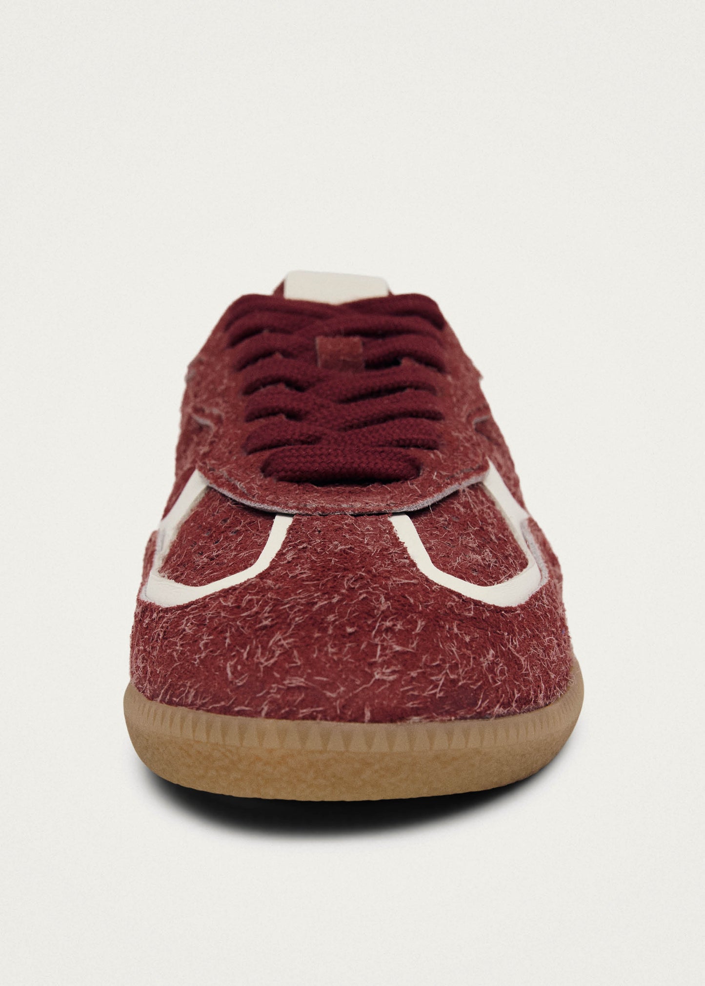 Tb.490 Rife Suede Fuzzy Sneaker in Pelle Rosse