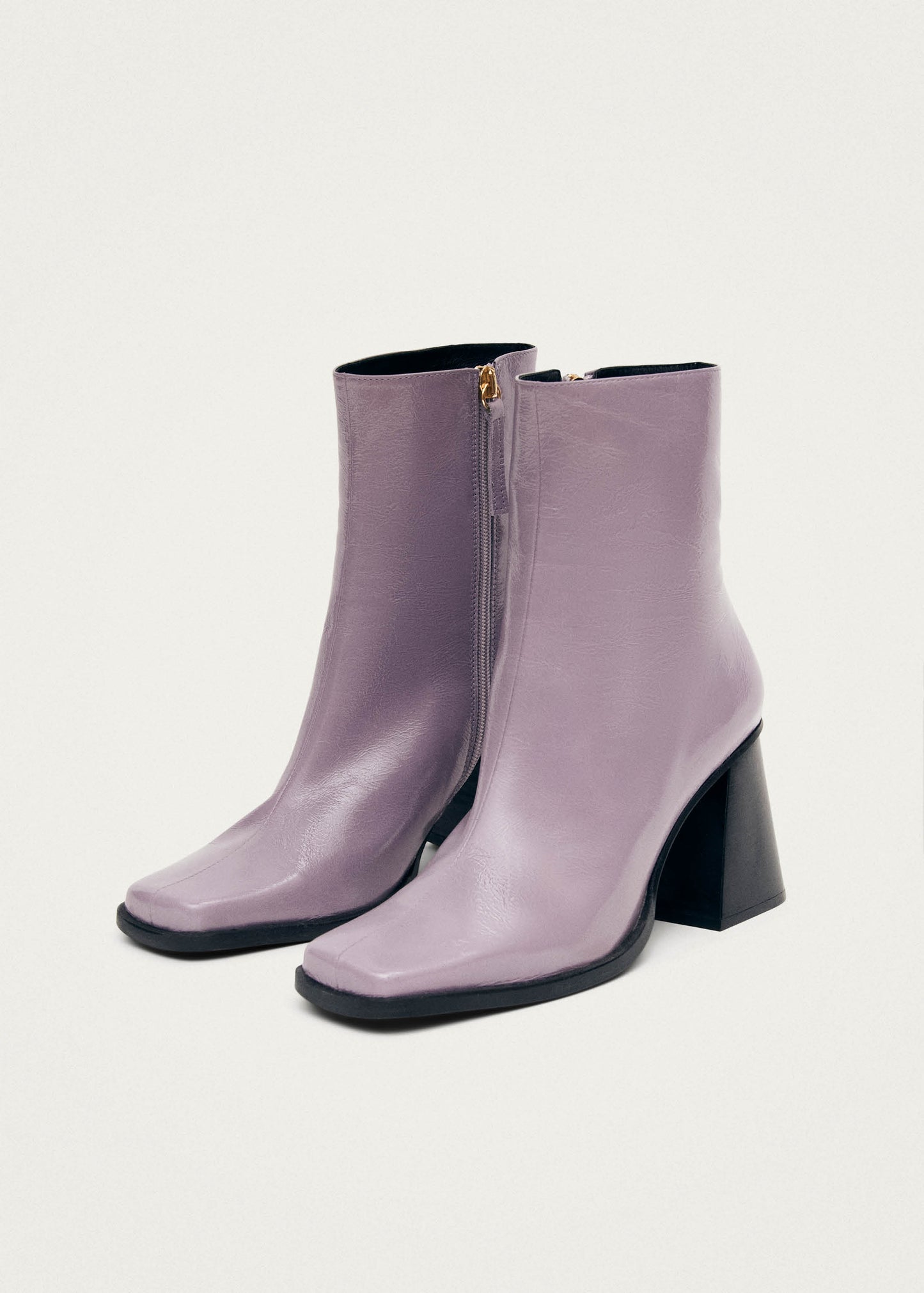 South Onix Mauve Leather Boots