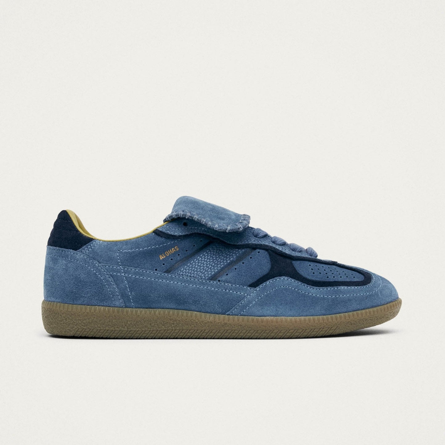 Tb.490 Club Suede Blue Leather Sneakers