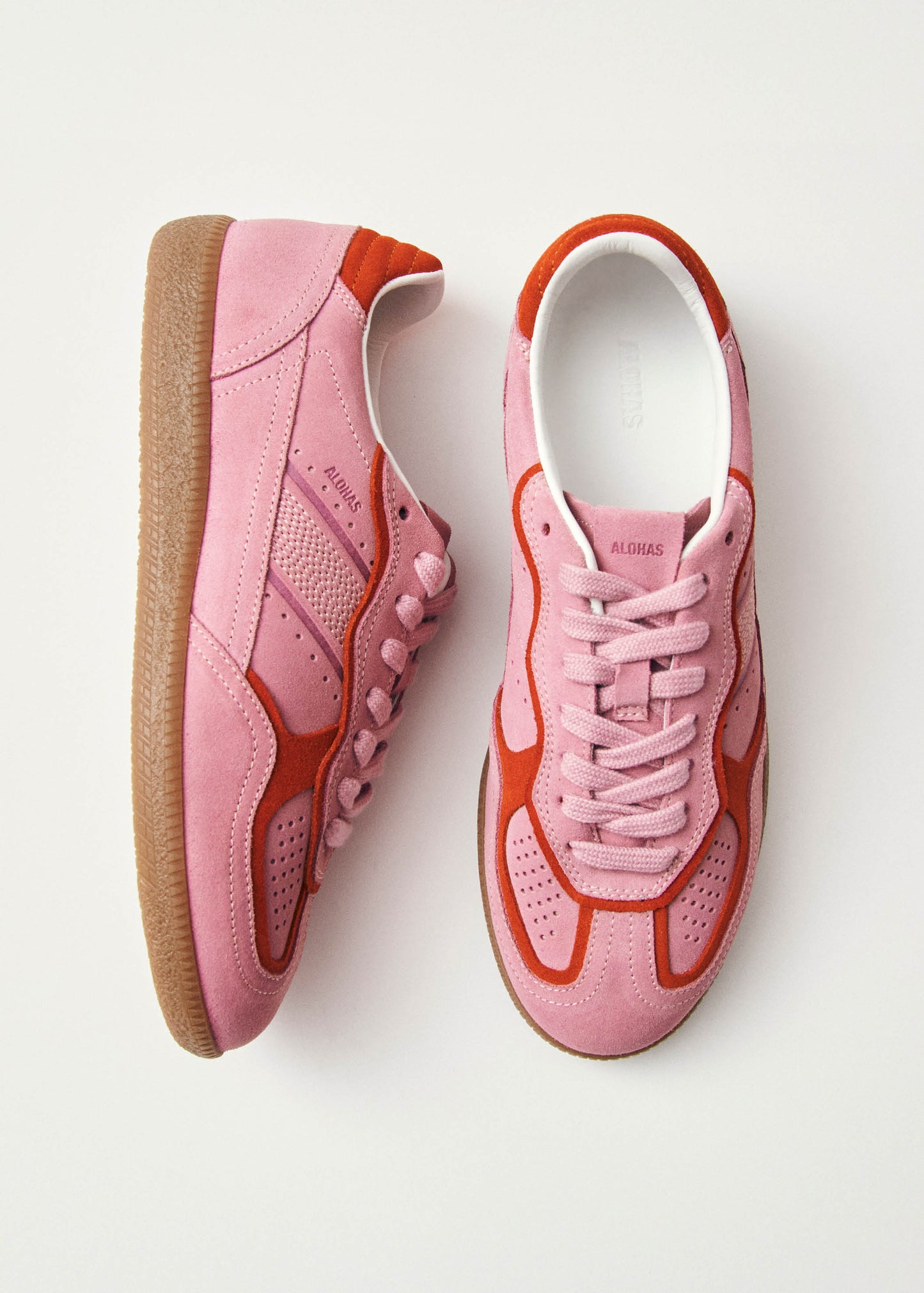 Tb.490 Rife Sea Sneakers in Pelle Rosa