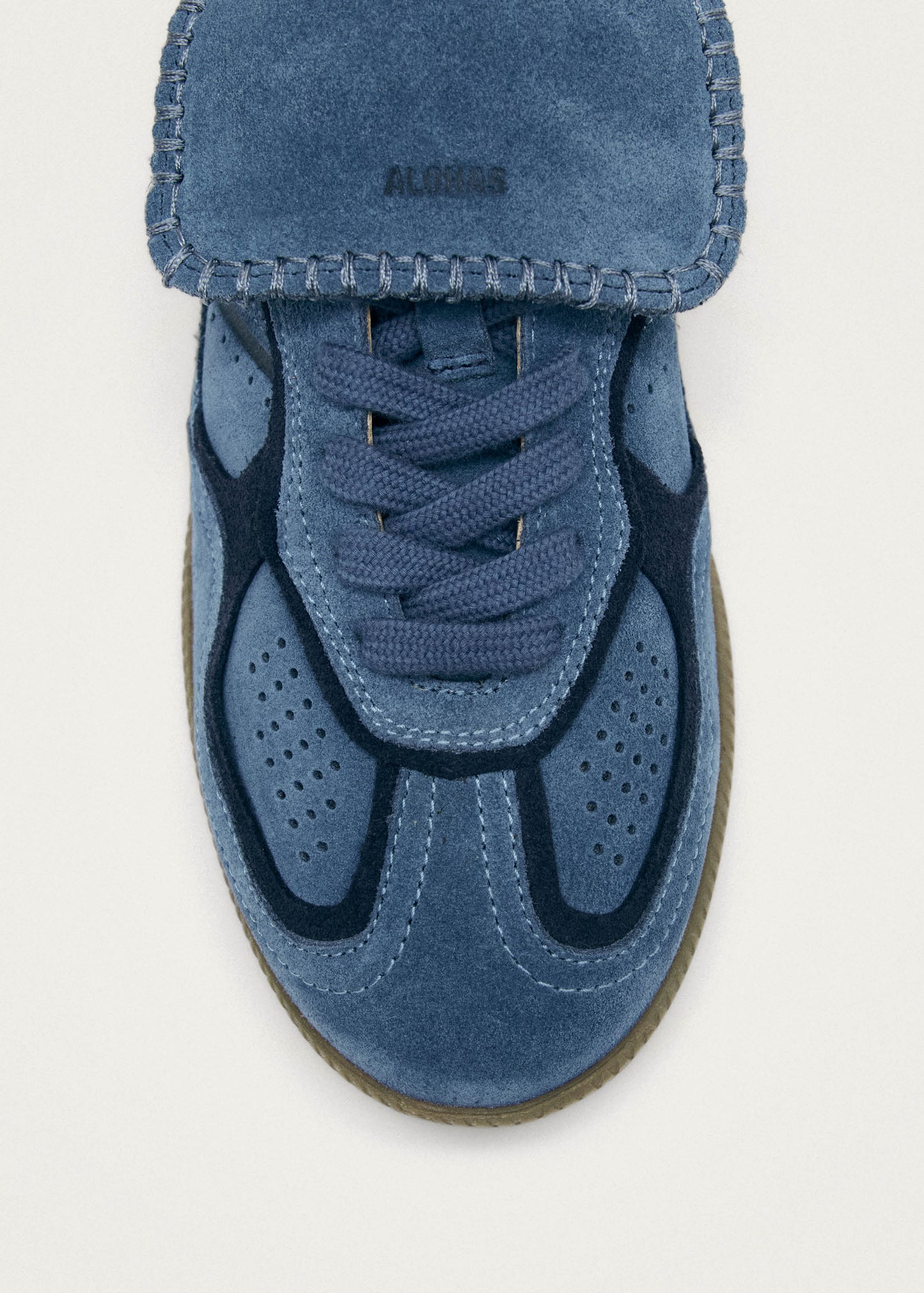 Tb.490 Club Suede Blue Leather Sneakers