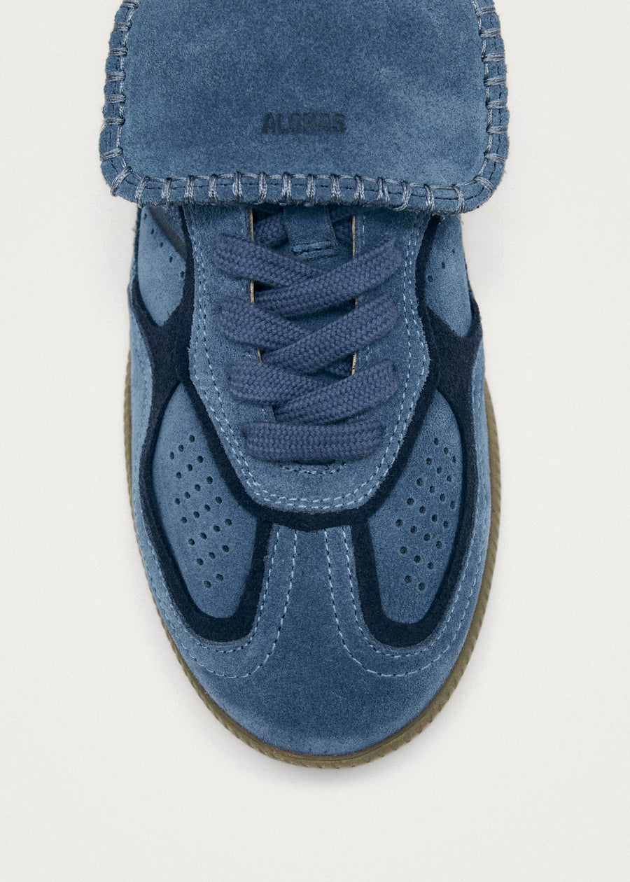 Tb.490 Club Suede Blue Leather Sneakers