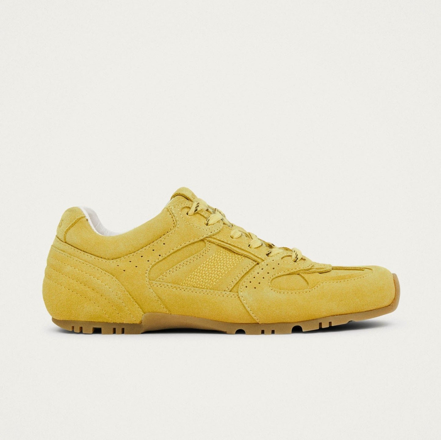 Tb.56 Suede Zapatillas de Cuero Amarillo