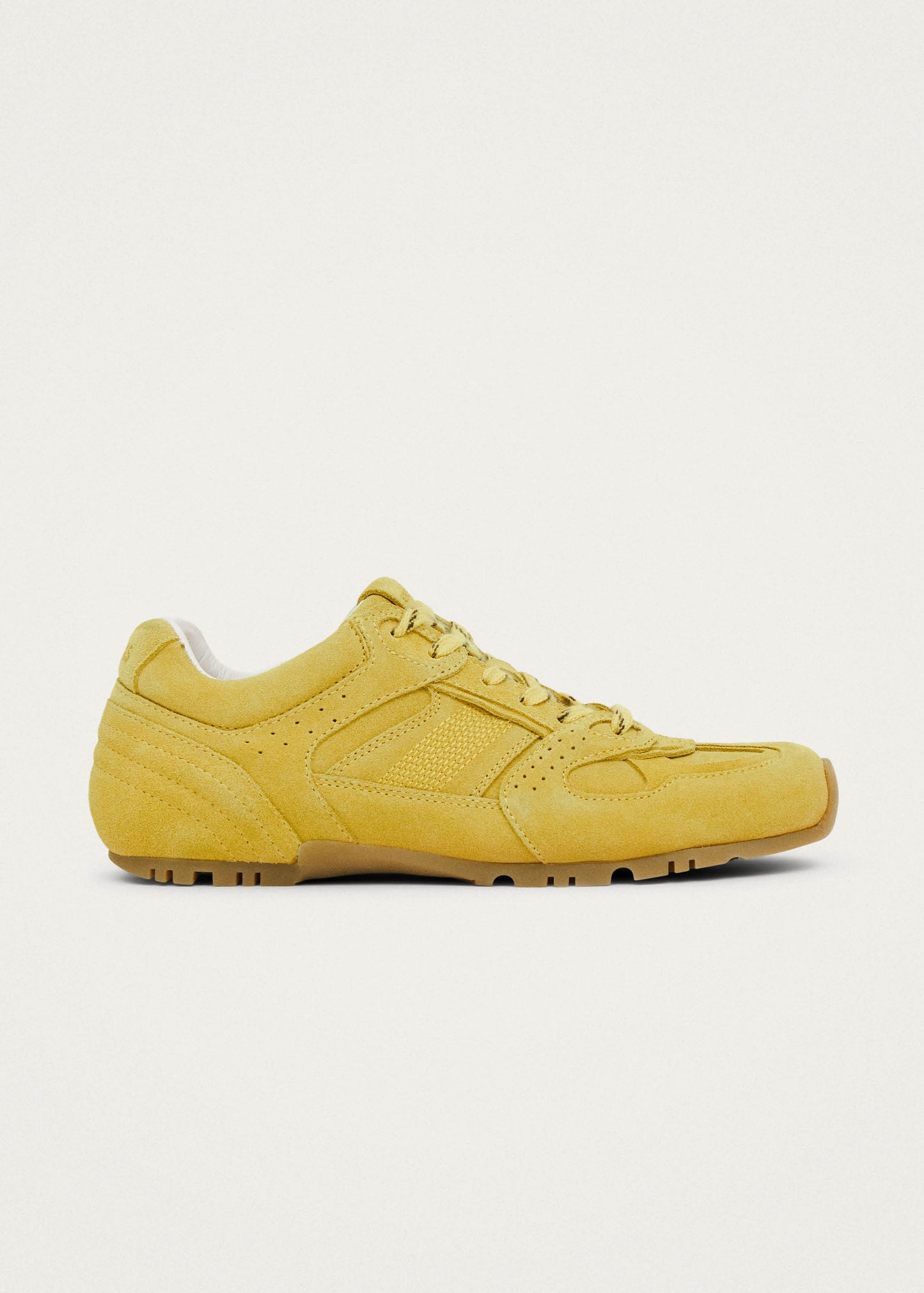 Tb.56 Suede Zapatillas de Cuero Amarillo