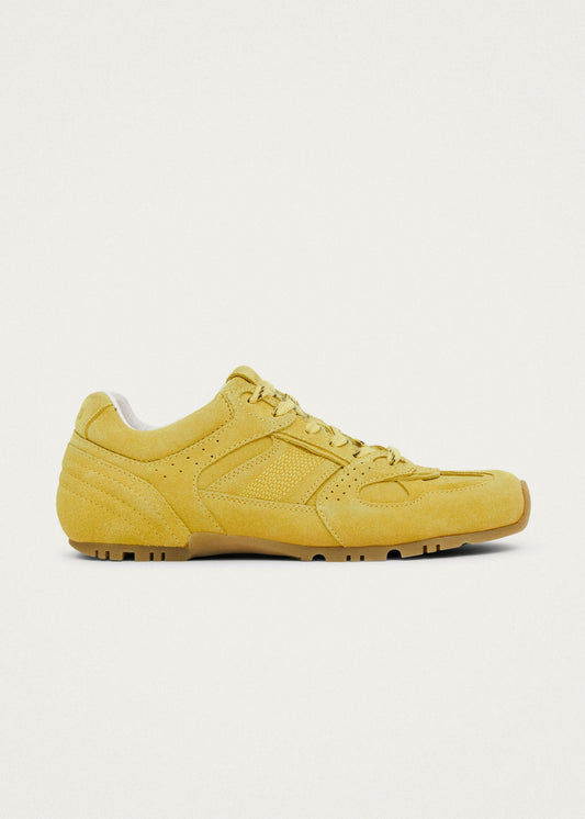 Tb.56 Suede Zapatillas de Cuero Amarillo