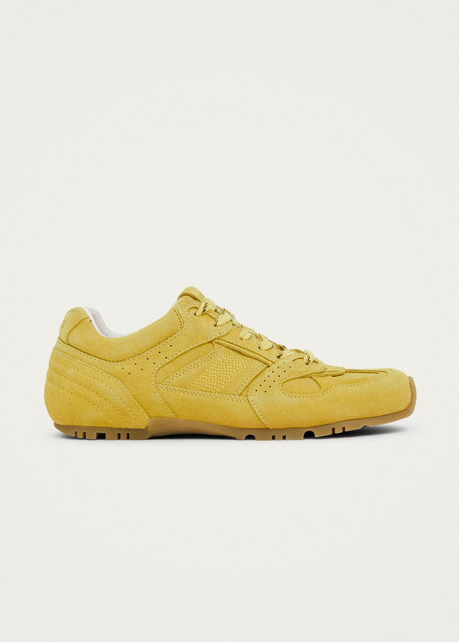 Tb.56 Suede Yellow Leather Sneakers