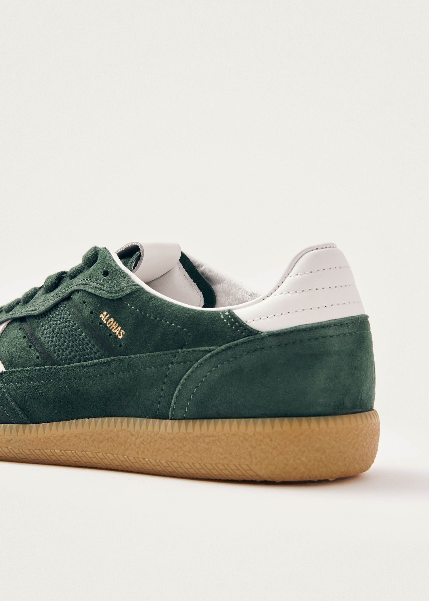 Tb.490 Rife Forest Green Leather Sneakers