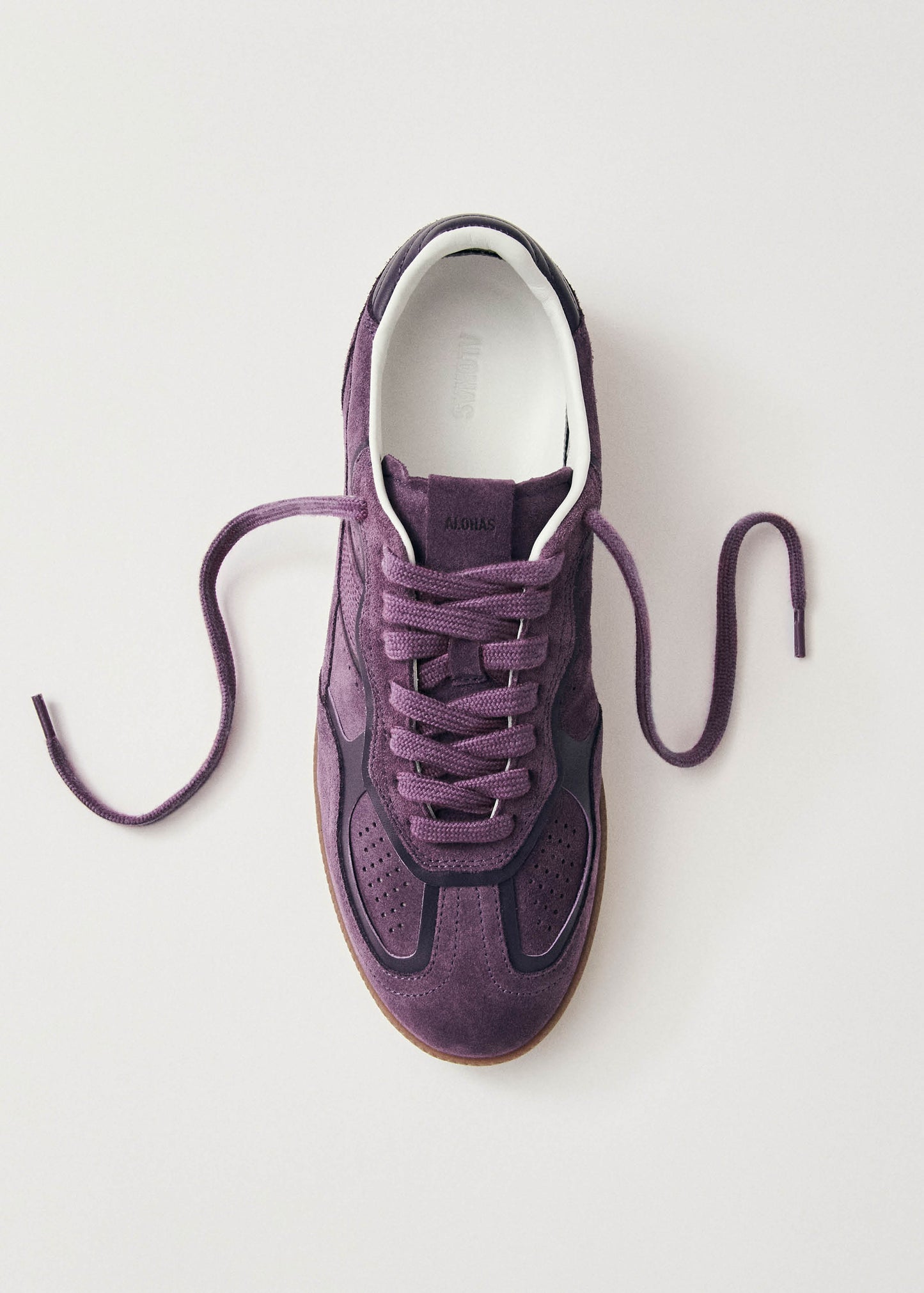 Tb.490 Rife Lilac Leather Sneakers