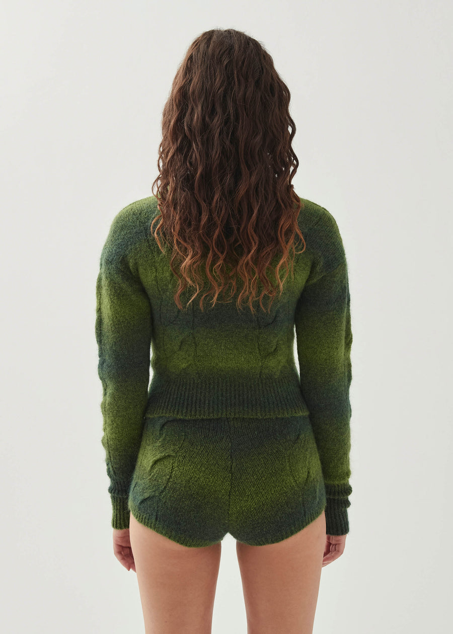 Aspen Green Sweater