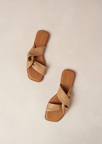 Nomad Brown Leather Sandals ALOHAS