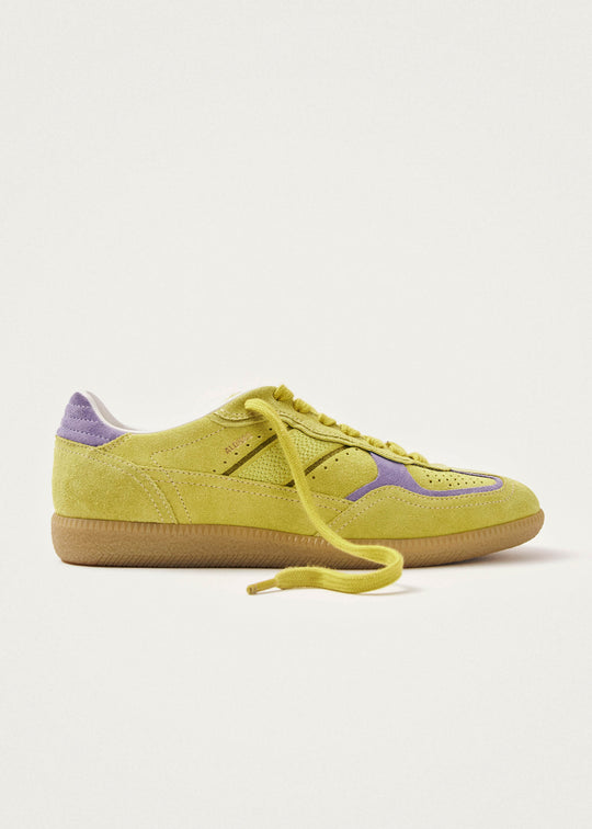 Tb.490 Rife Acid Green Leather Sneakers