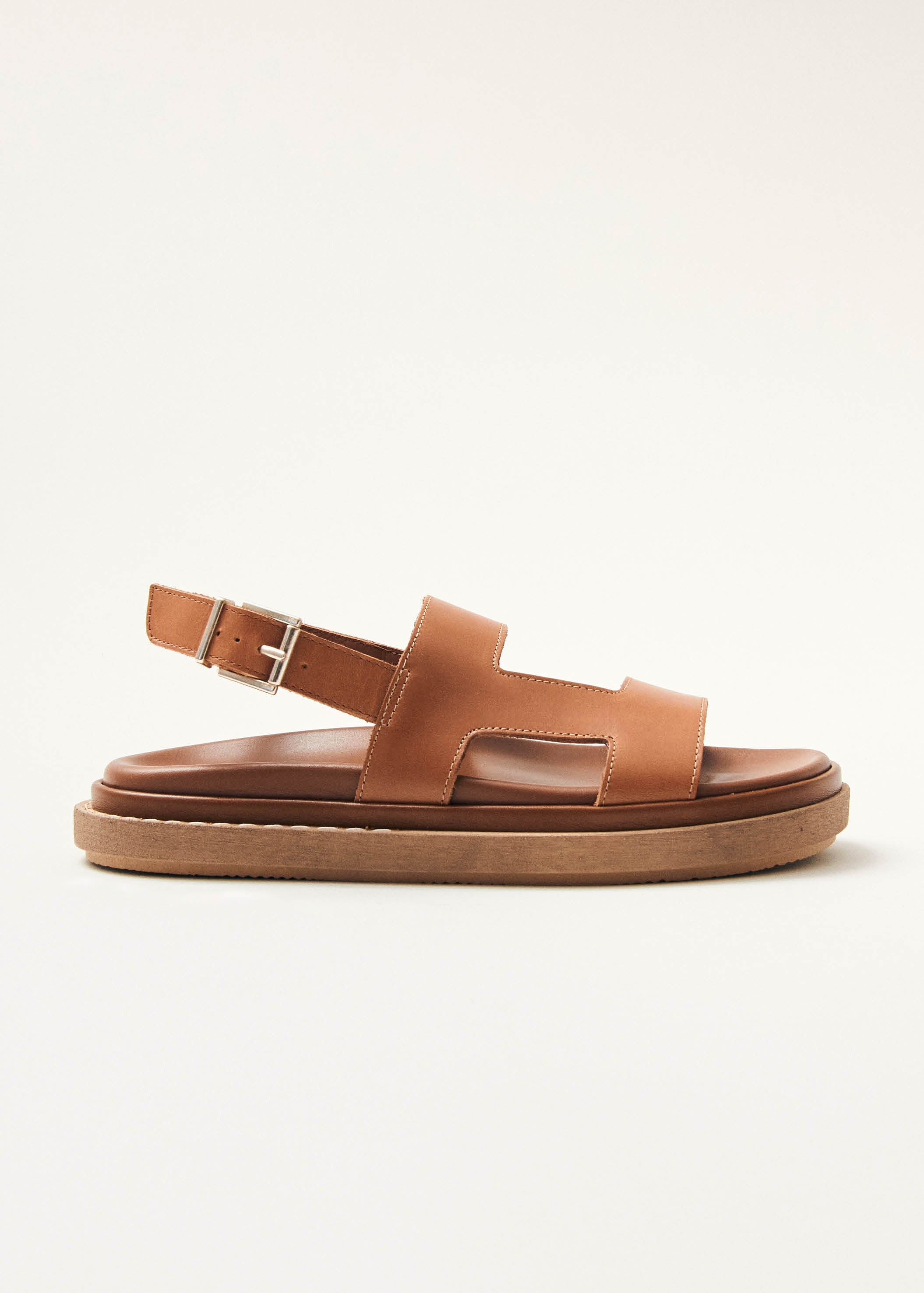 Lorelei - Brown Leather Sandals | ALOHAS