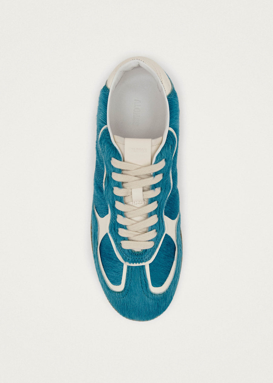 Tb.490 Rife Soft Blue Leather Sneakers