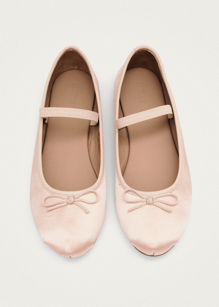 Dusty pink flat shoes hotsell