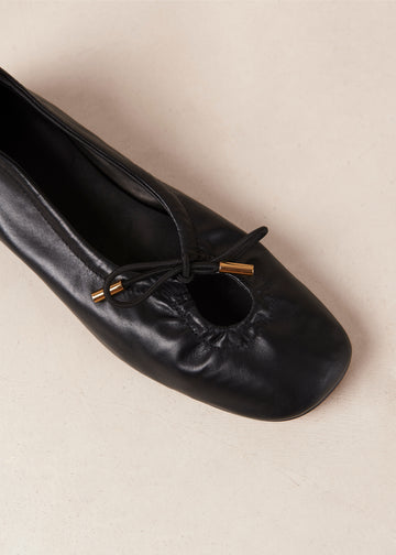 Rosalind Black Ballet Flats ALOHAS