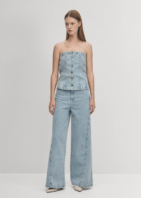 Magda Blue Denim Pants