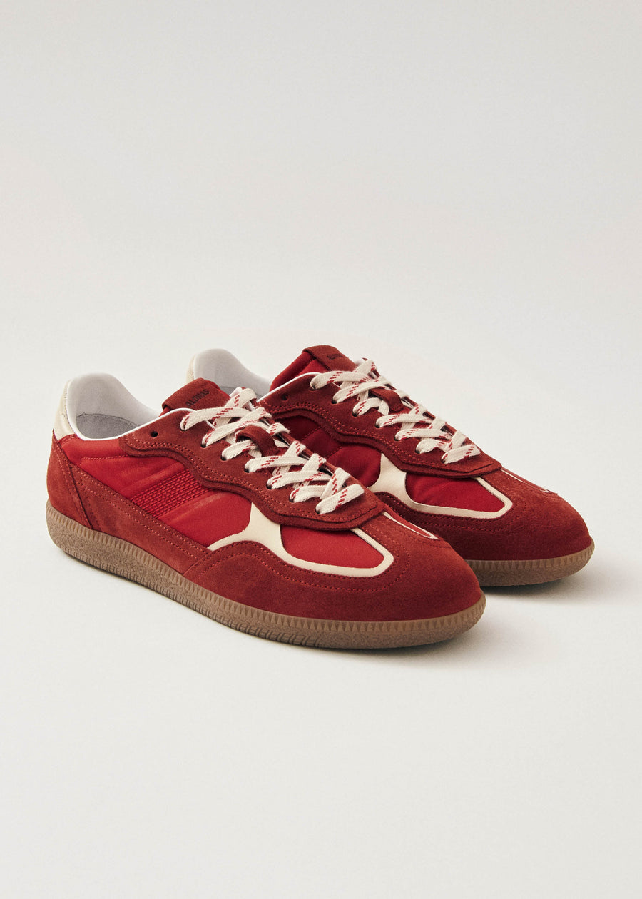 Tb.490 Rife Sheen Red Leather Sneakers