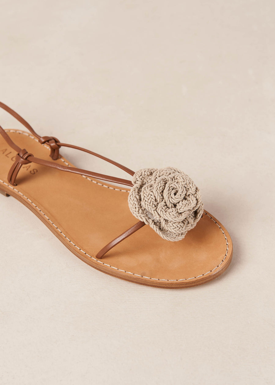 Jakara Tan Leather Sandals