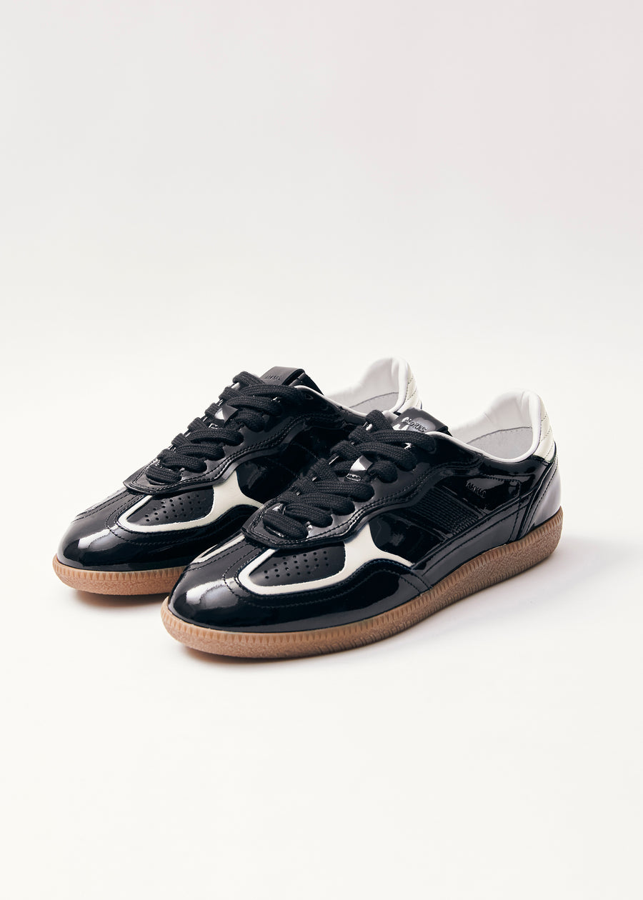 Tb.490 Rife Onix Black Cream Leather Sneakers
