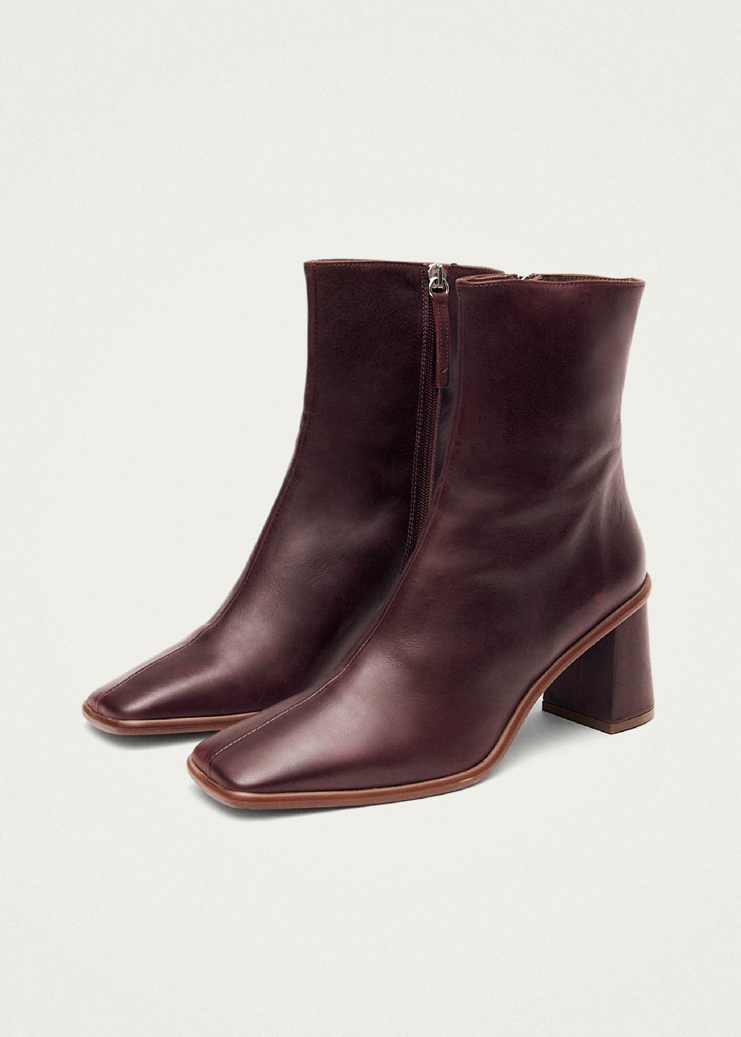 West Cape Botas Rojas de Piel