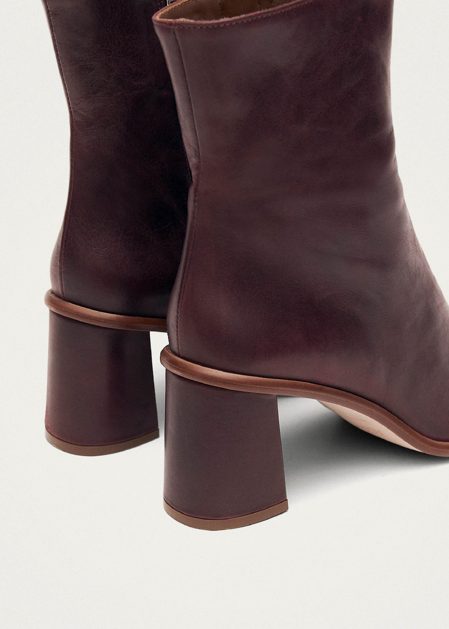 West Cape Botas Rojas de Piel