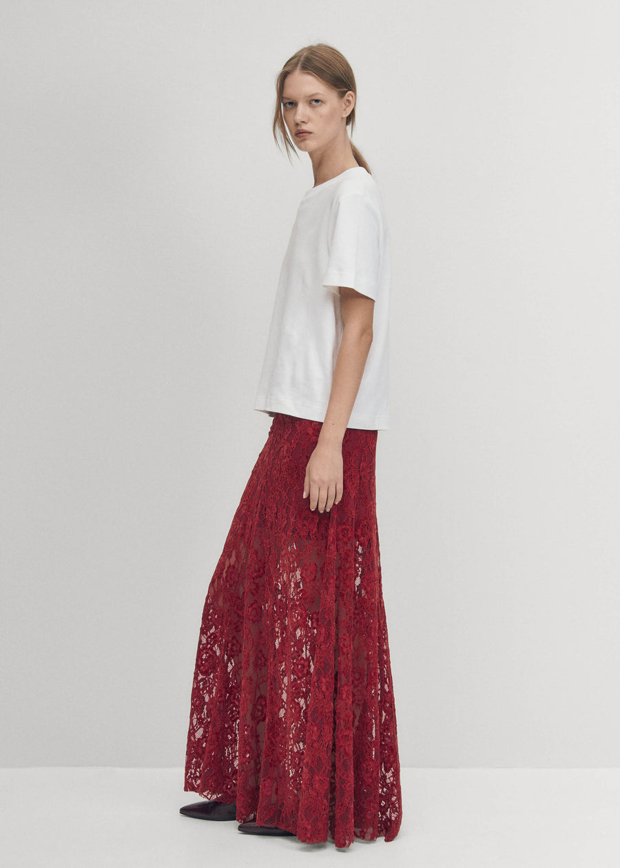 Bundi Lace Wine Skirt