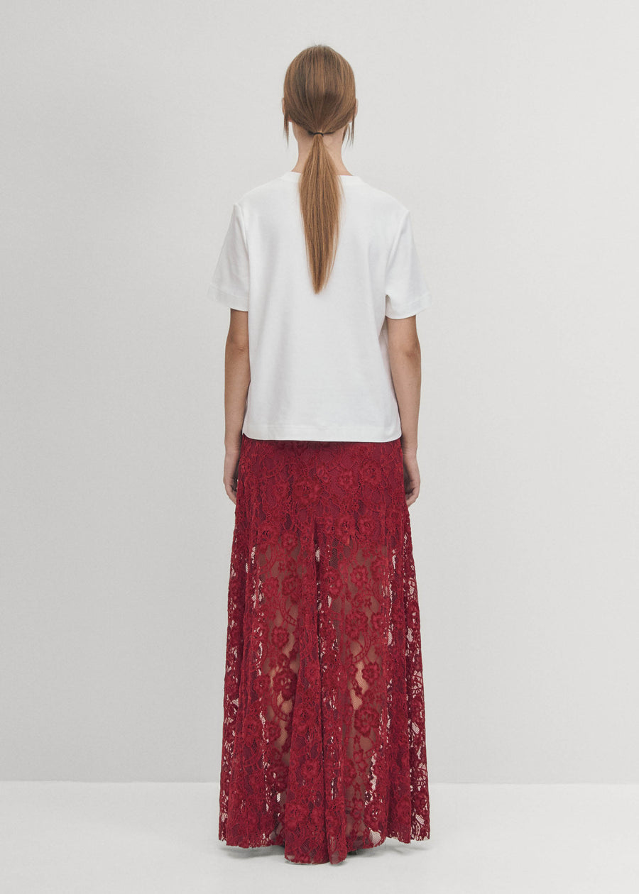 Bundi Lace Wine Skirt