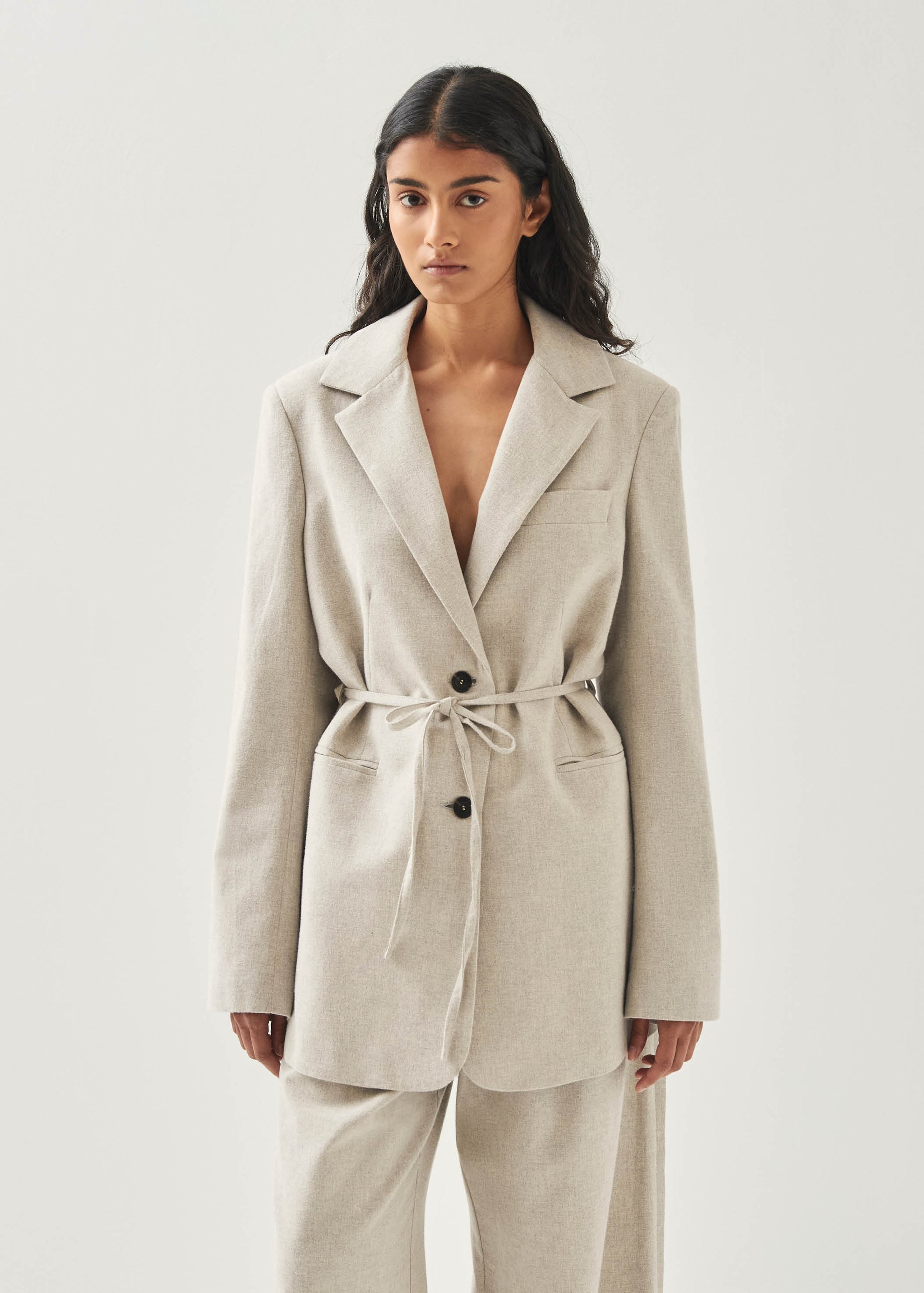 Audy Blazer - Cream main image 1