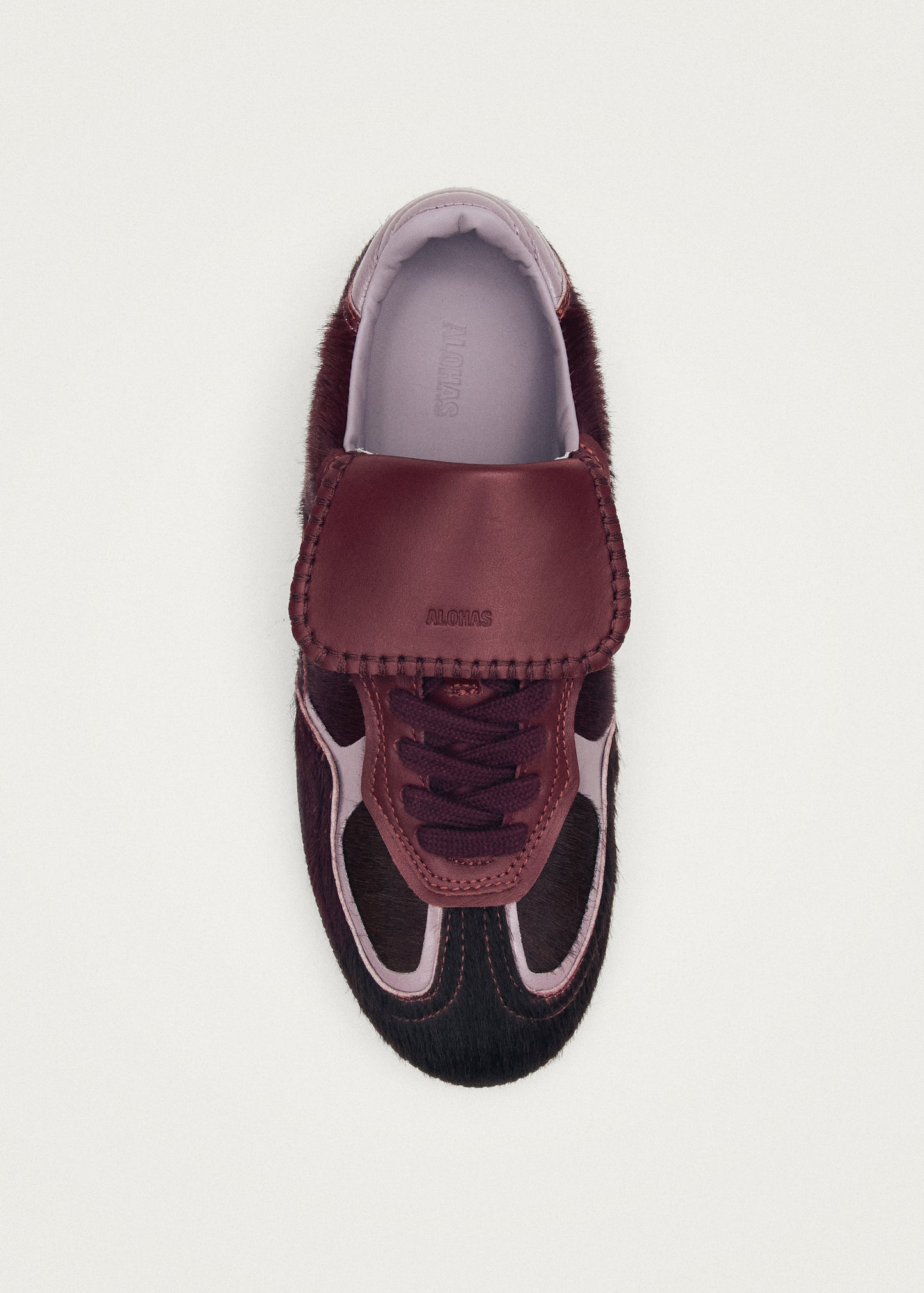 Tb.490 Club Soft Burgundy Leather Sneakers