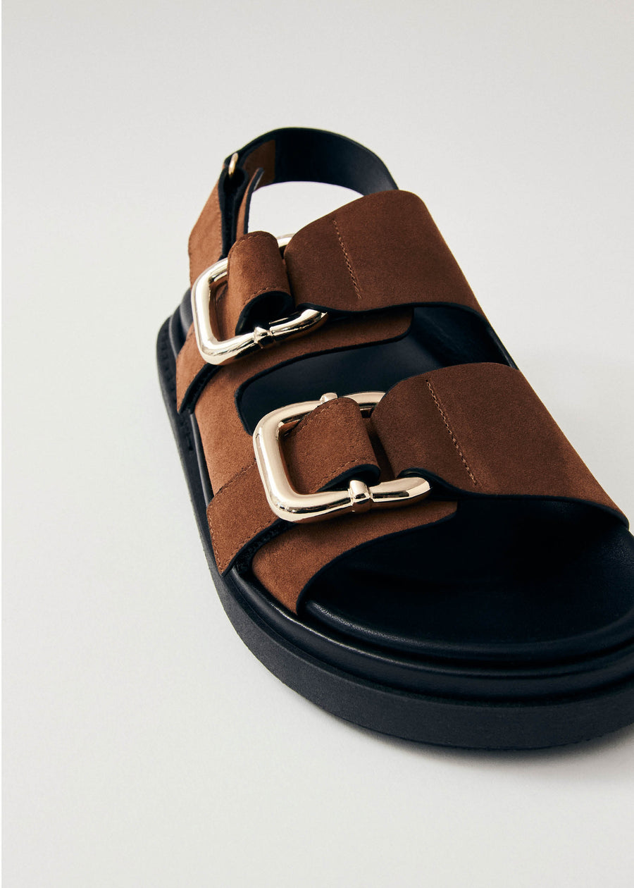 BLACK SUEDE STUDIO Leanna 95mm Leather Sandals - Farfetch