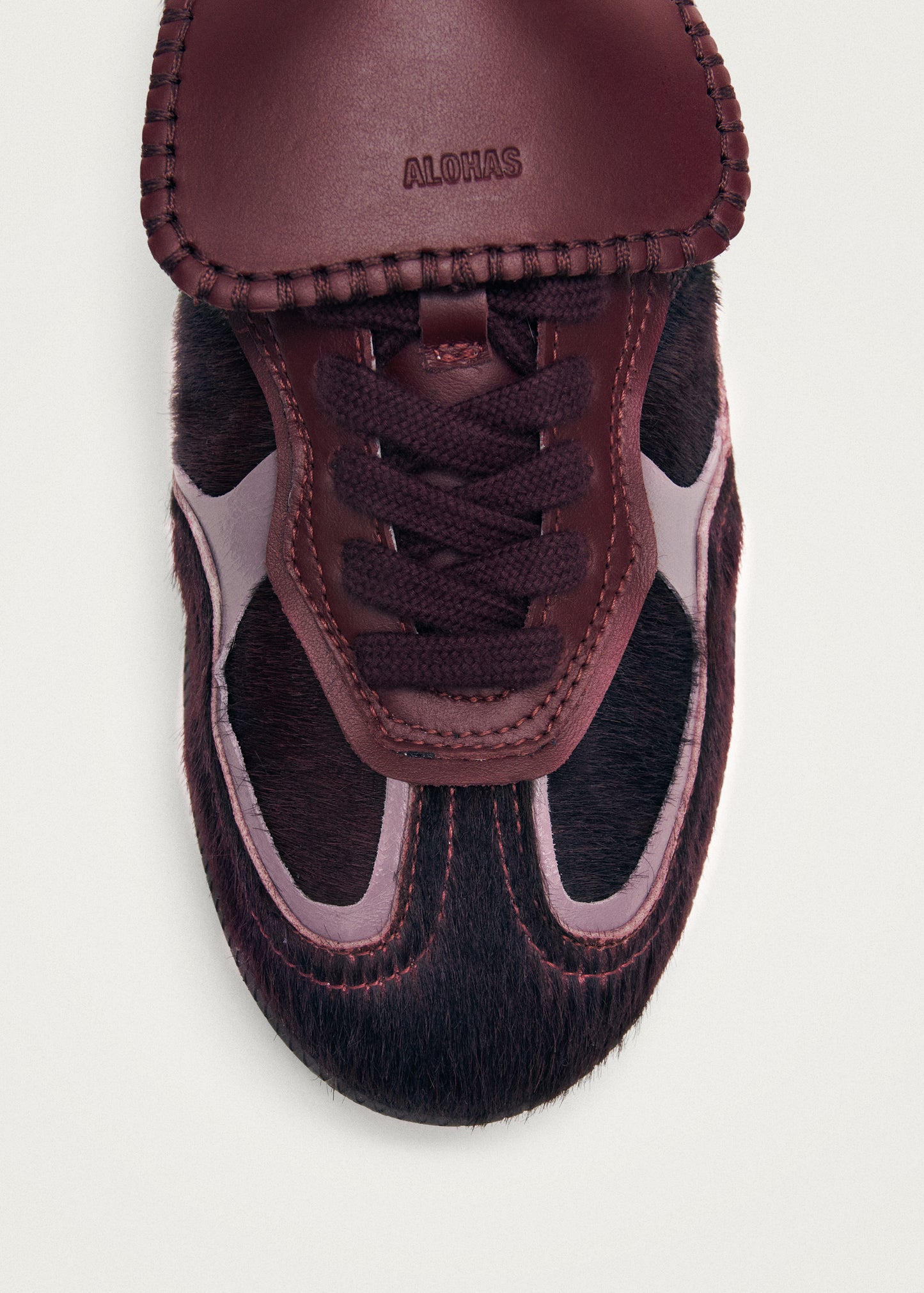 Tb.490 Club Soft Burgundy Leather Sneakers