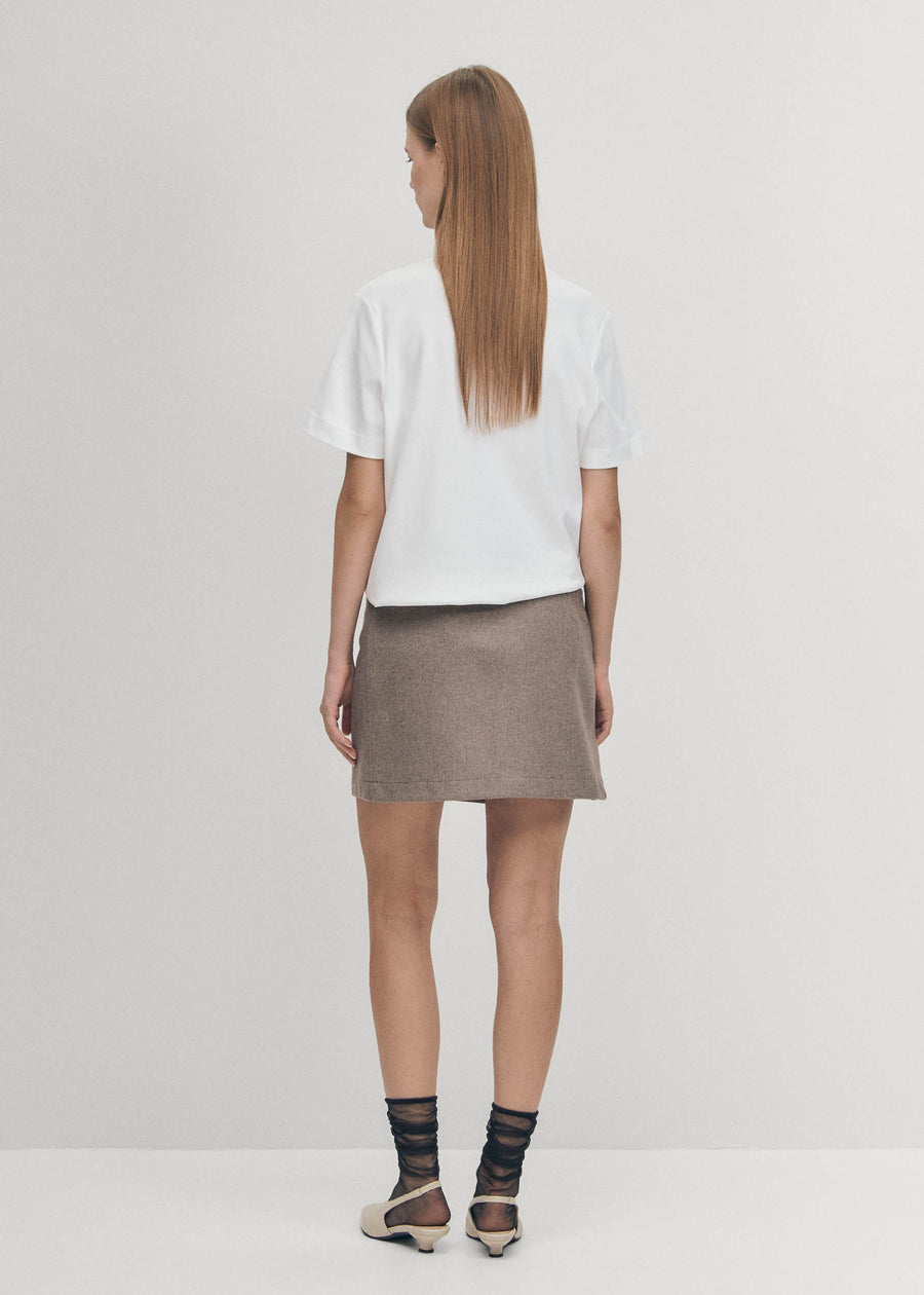 Adela Taupe Skirt