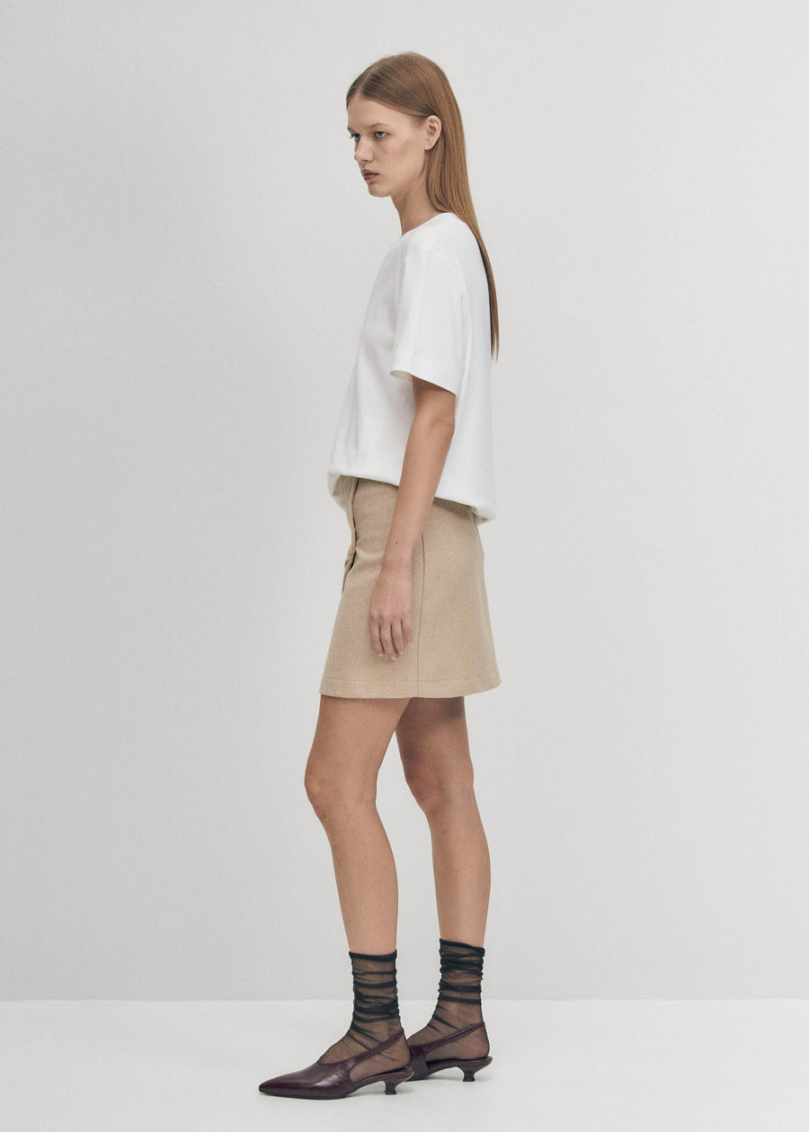 Adela Beige Skirt