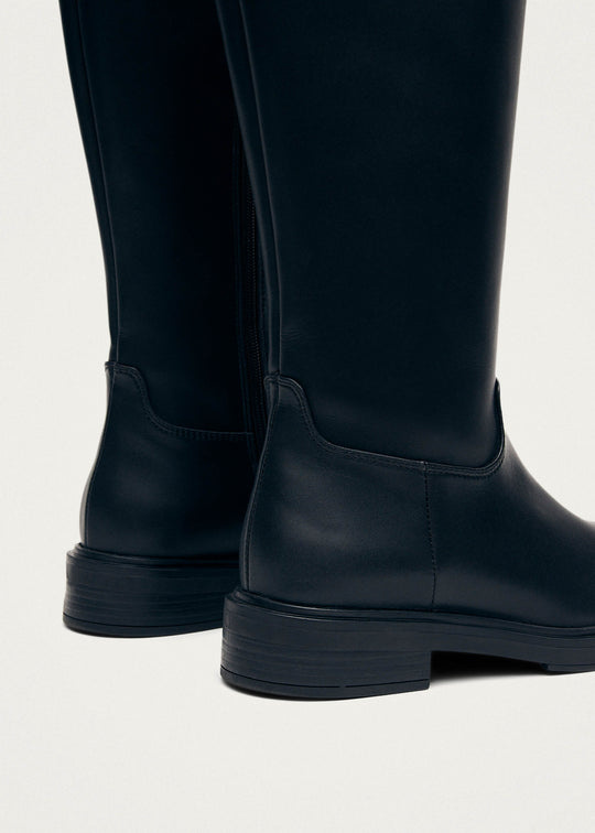 Carson Black Vegan Leather Boots