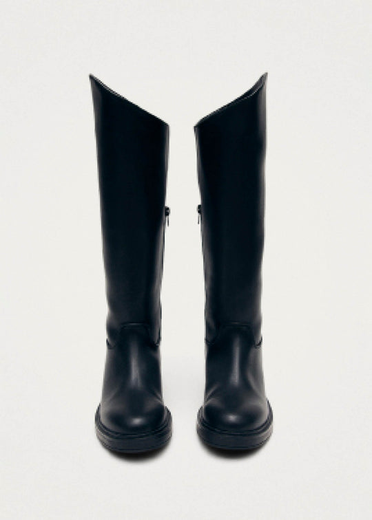 Carson Black Vegan Leather Boots