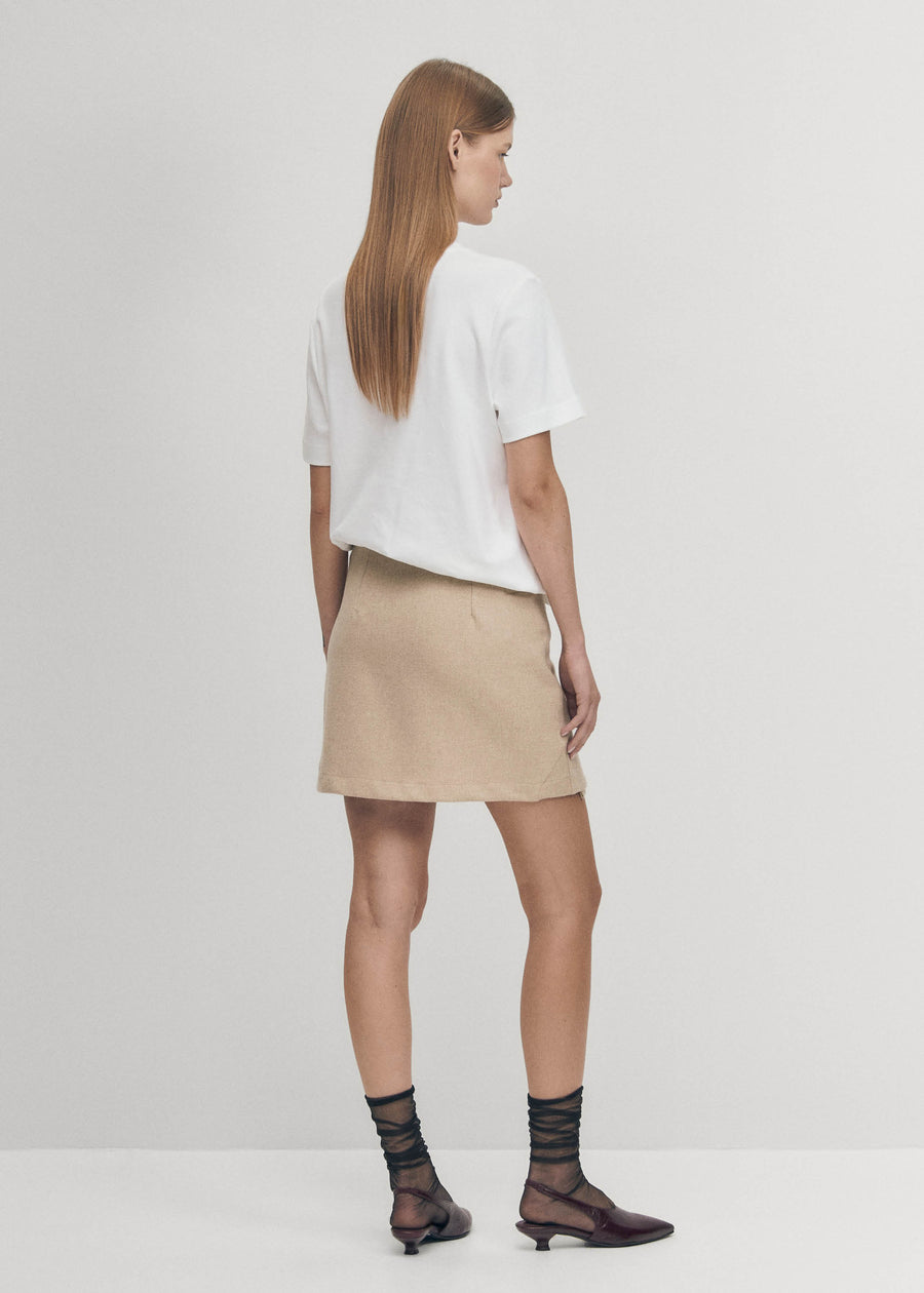 Adela Beige Skirt