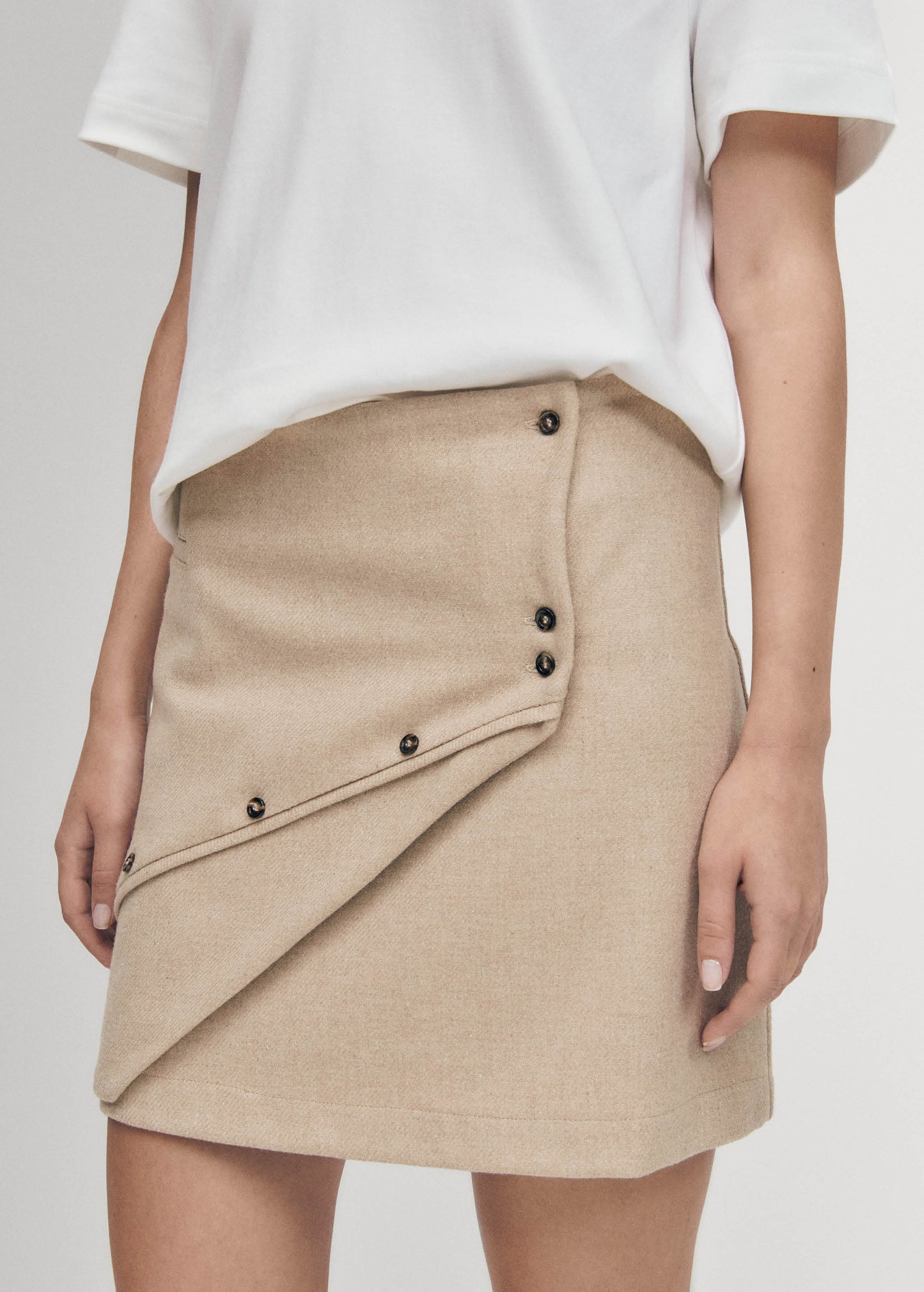 Adela Beige Skirt