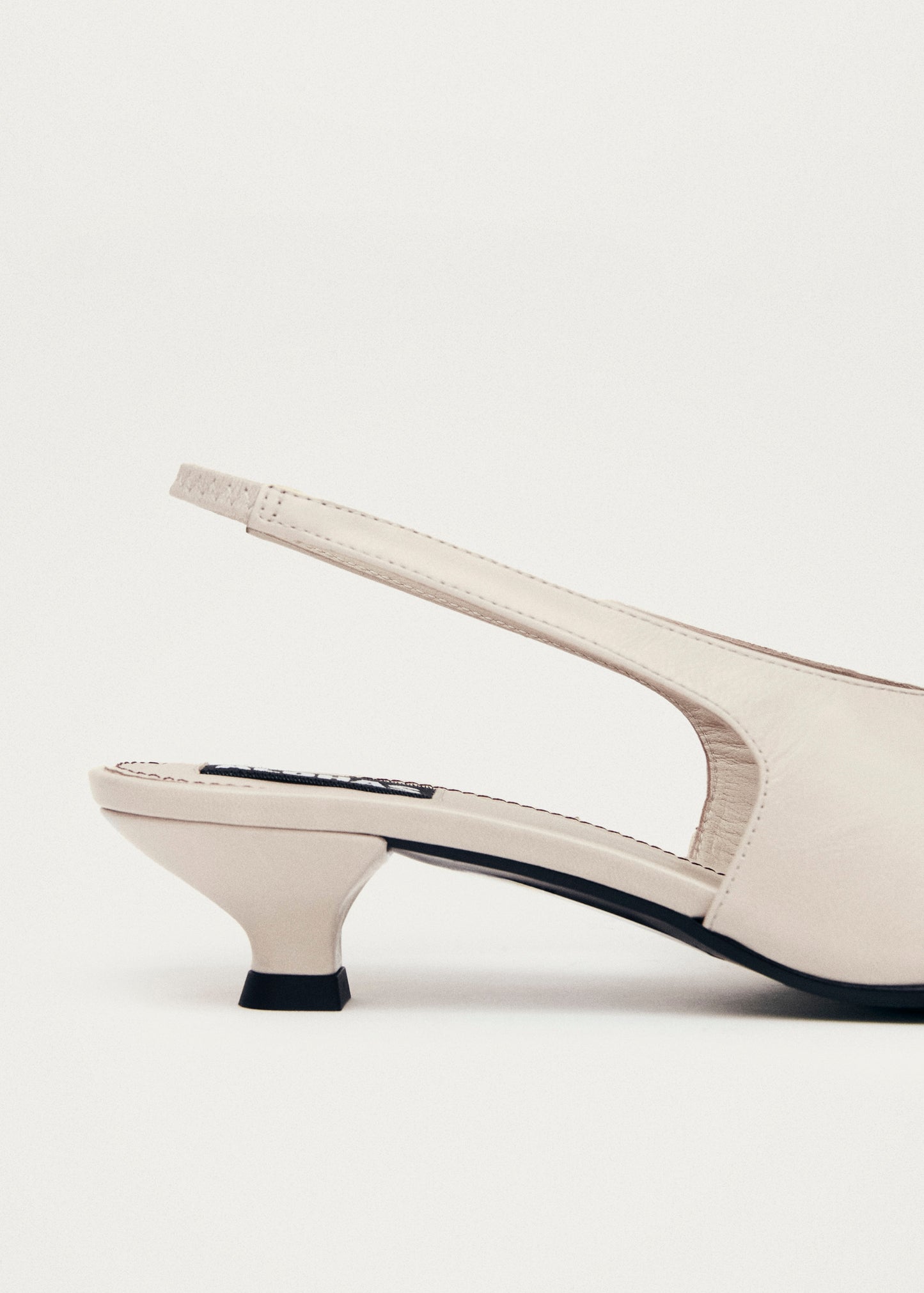 Eros Creme Leder Pumps