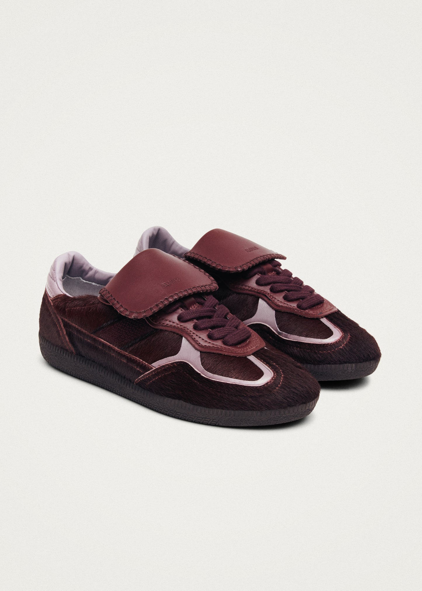 Tb.490 Club Soft Burgundy Leather Sneakers