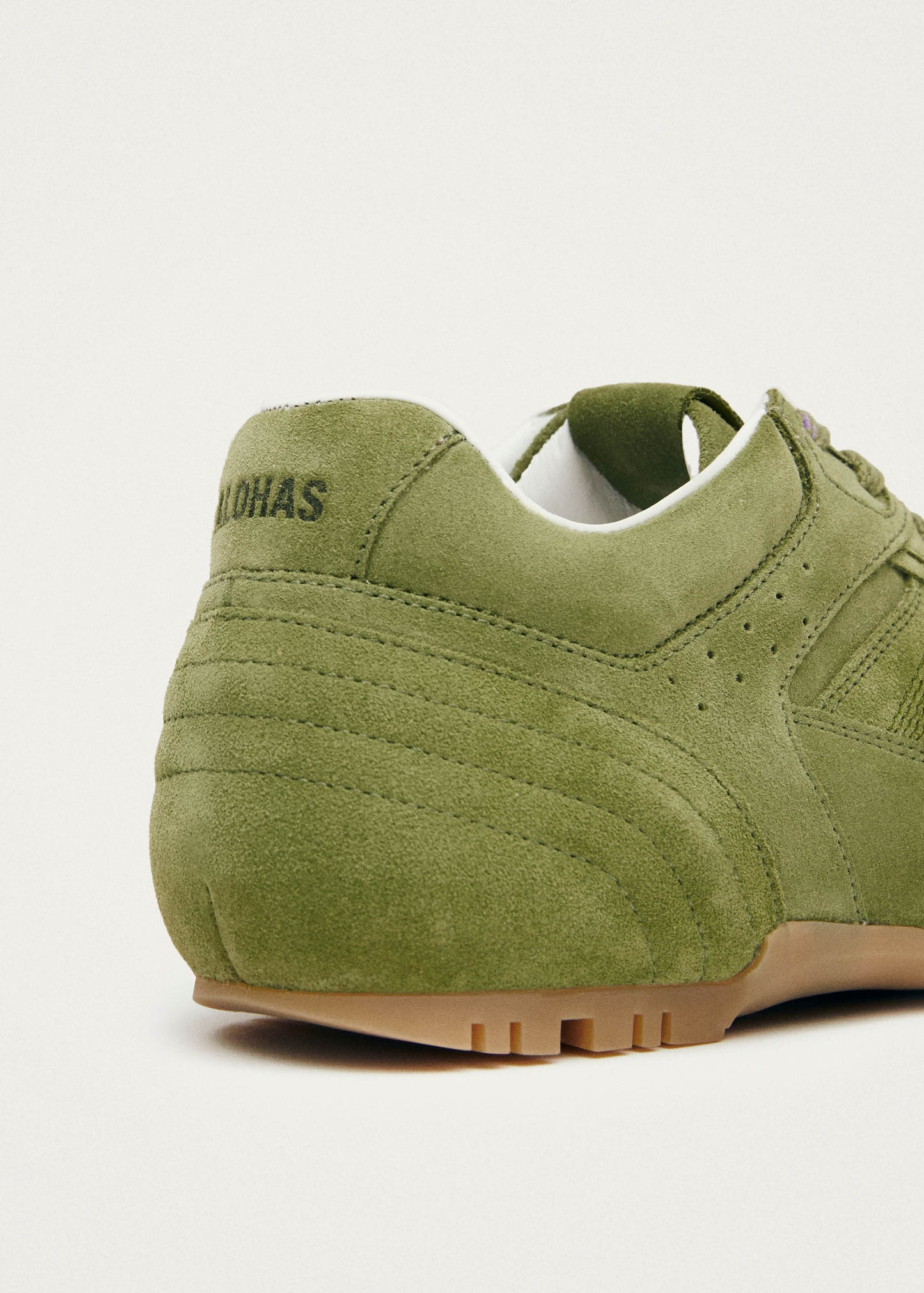 Tb.56 Suede Green Leather Sneakers