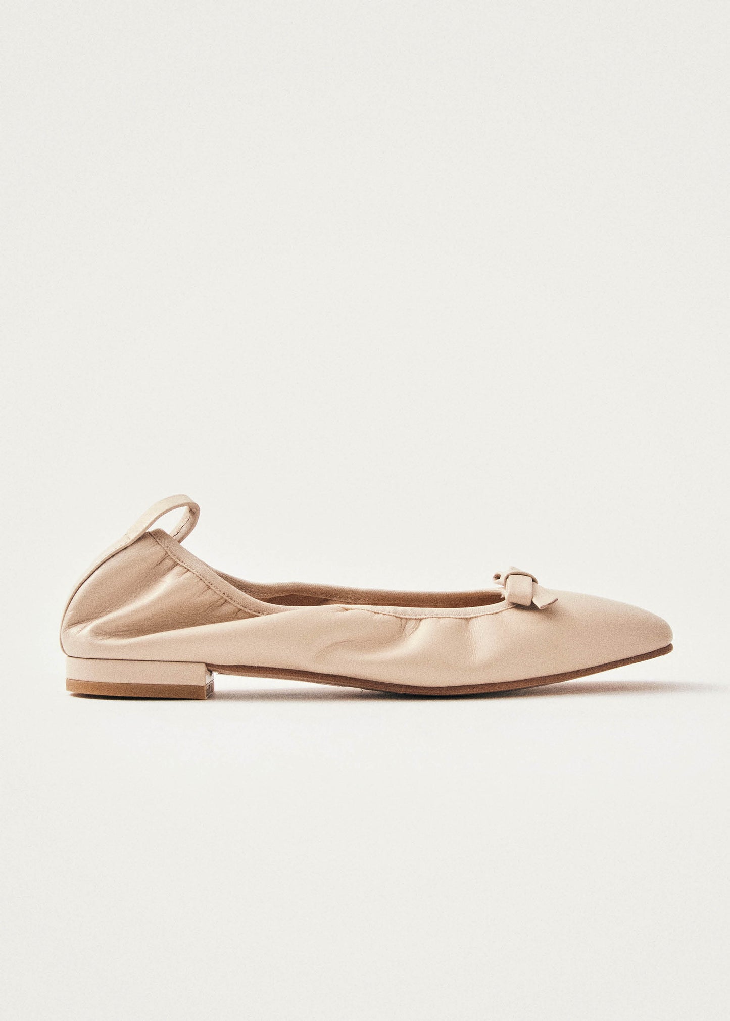 Freya Ballerine in Pelle Crema