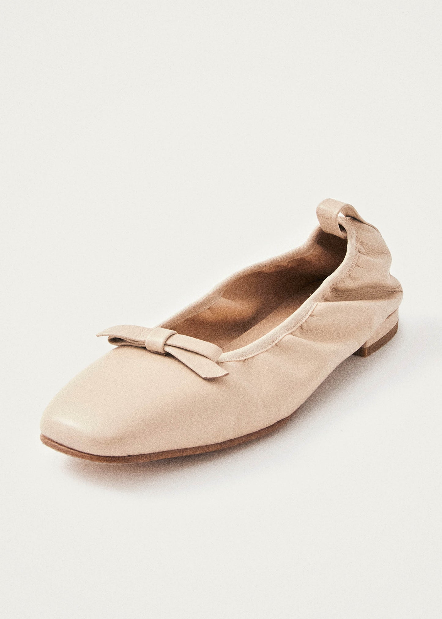 Freya Ballerine in Pelle Crema