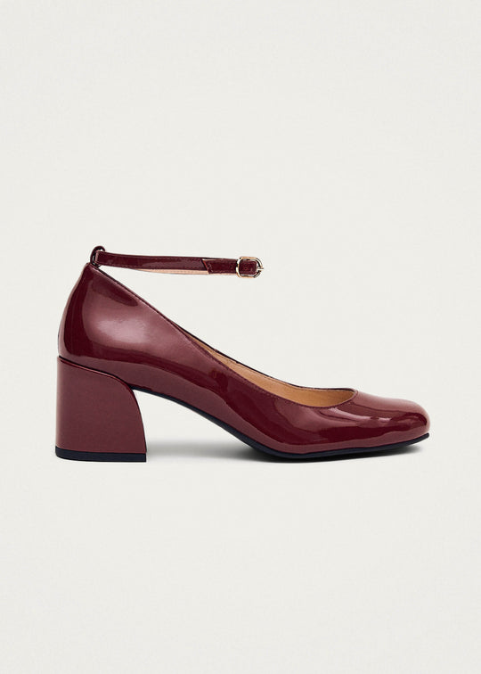 Antoine Onix Burgundy Leather Pumps