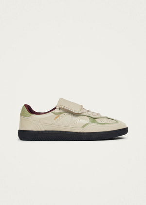 Tb.490 Club Onix Cream Leather Sneakers