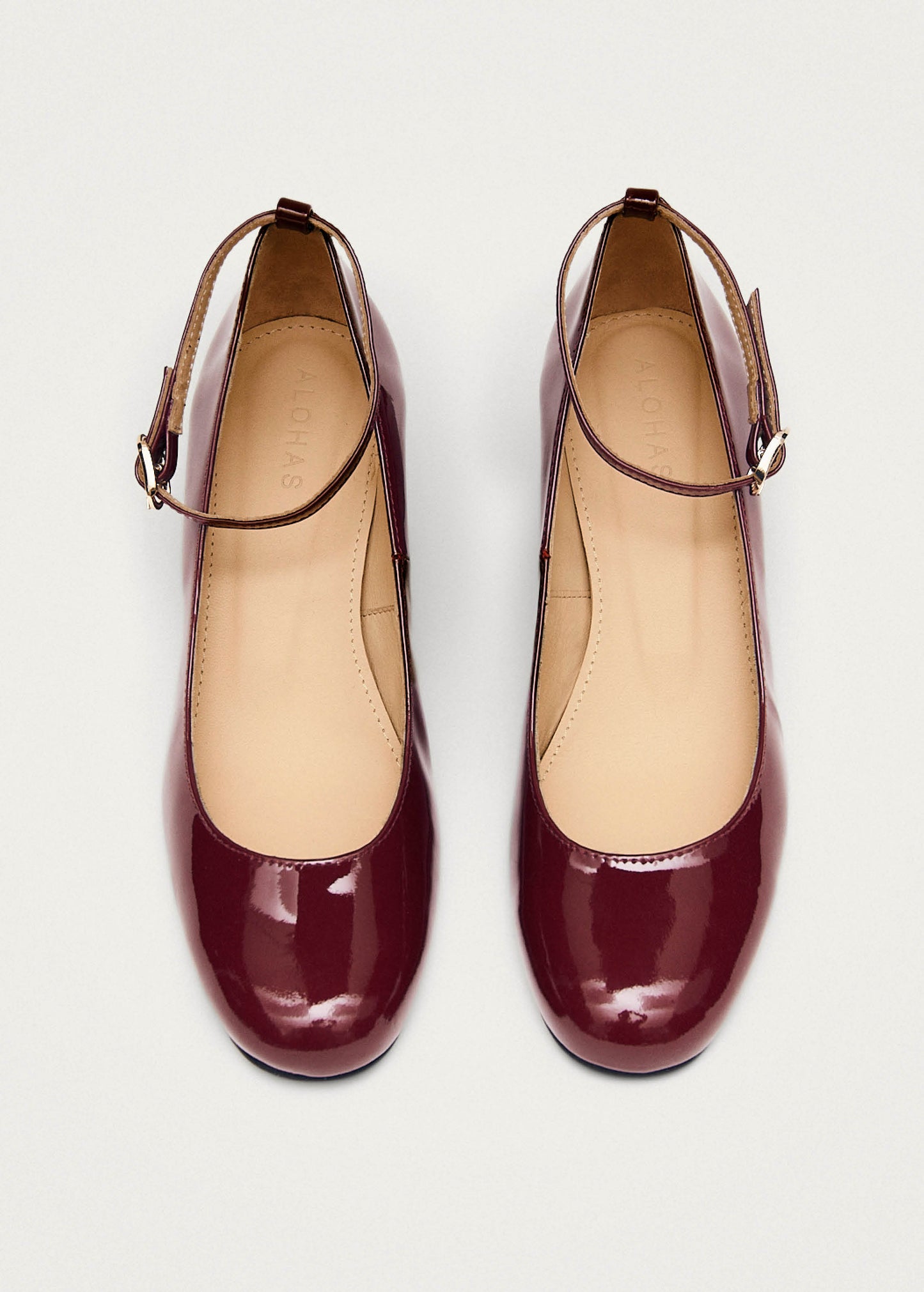 Antoine Onix Burgundy Leather Pumps