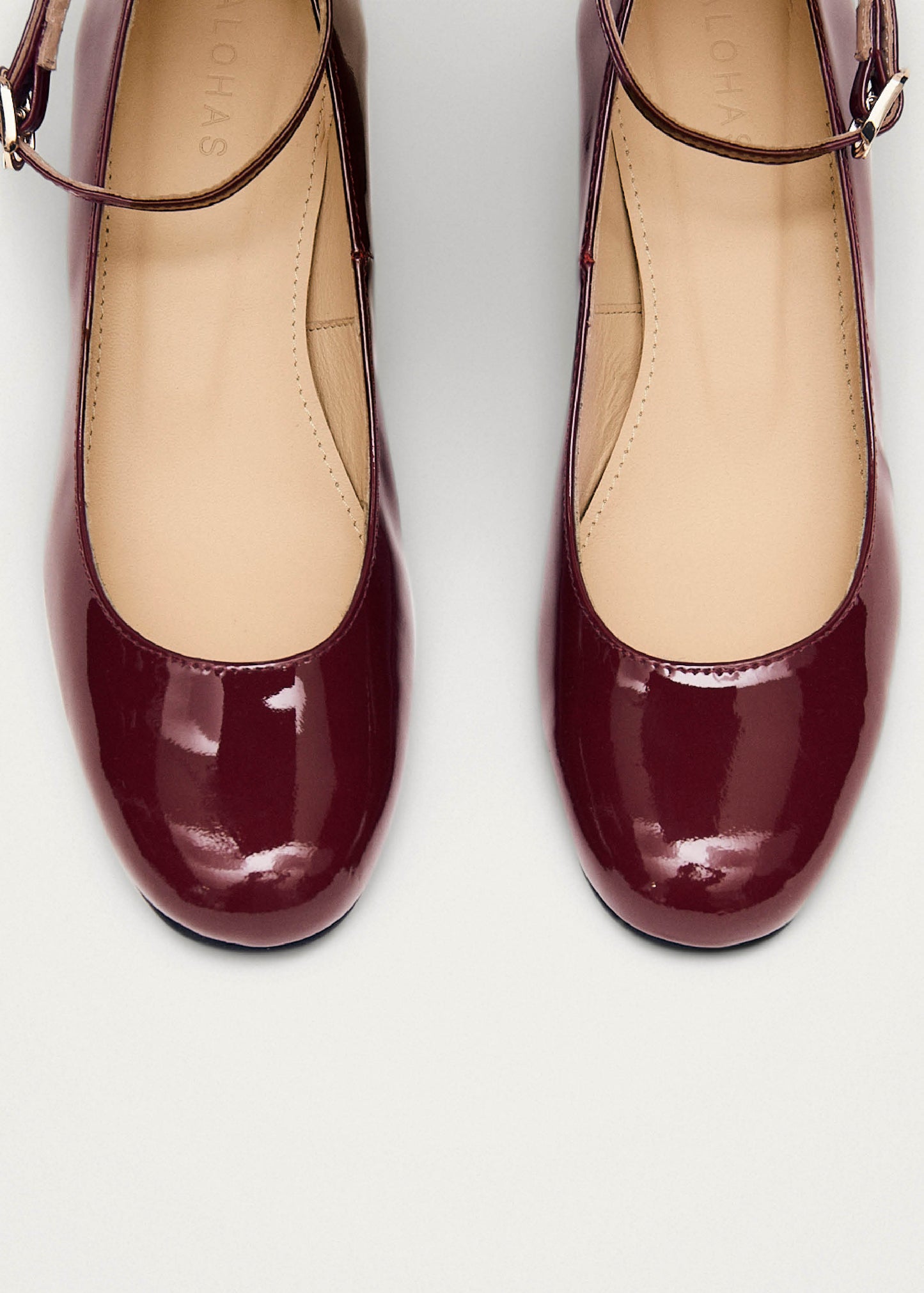 Antoine Onix Burgundy Leather Pumps