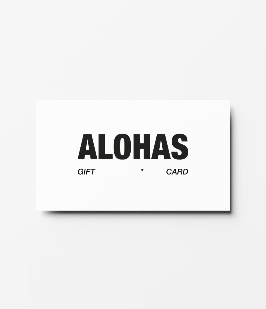 Alohas Gift Card